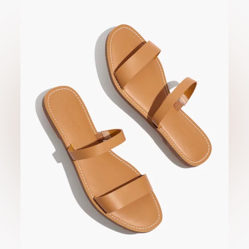 NWT MADEWELL Boardwalk Brown Sandal Size 7.5